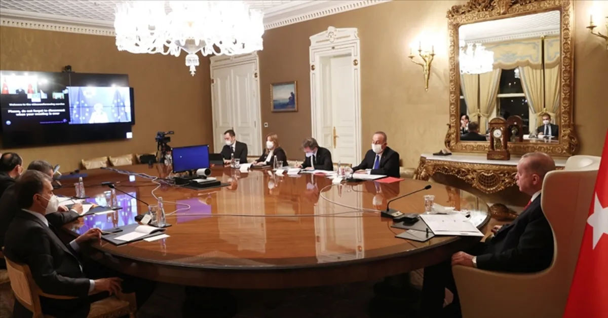 SON DAKİKA | Başkan Erdoğan, AB Komisyonu Başkanı Ursula von der Leyen ile görüştü | Video haber