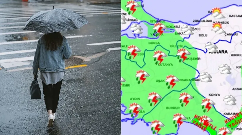 Hafta sonu hava nasıl olacak? MGM’den kuvvetli sağanak uyarısı: Hava bir ısınıp bir soğuyacak!
