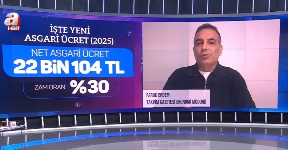 2025 Asgari ücret zammı açıklandı!