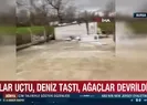 Seferlere fırtına engeli