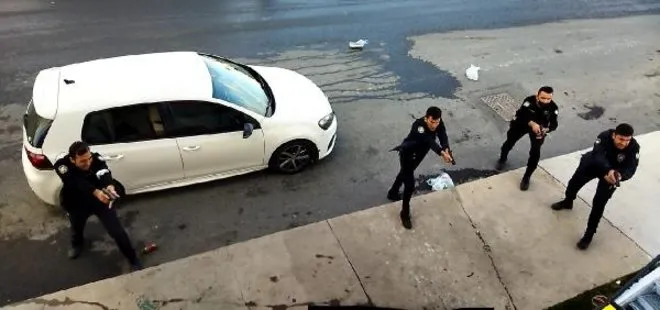 Arnavutköy'de dükkana balta ve satırla saldırdı! ‘Açık olsaydı katliam olurdu’