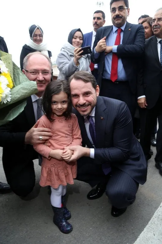 Hazine ve Maliye Bakanı Berat Albayrak'a Sivas'ta sıcak karşılama - 1