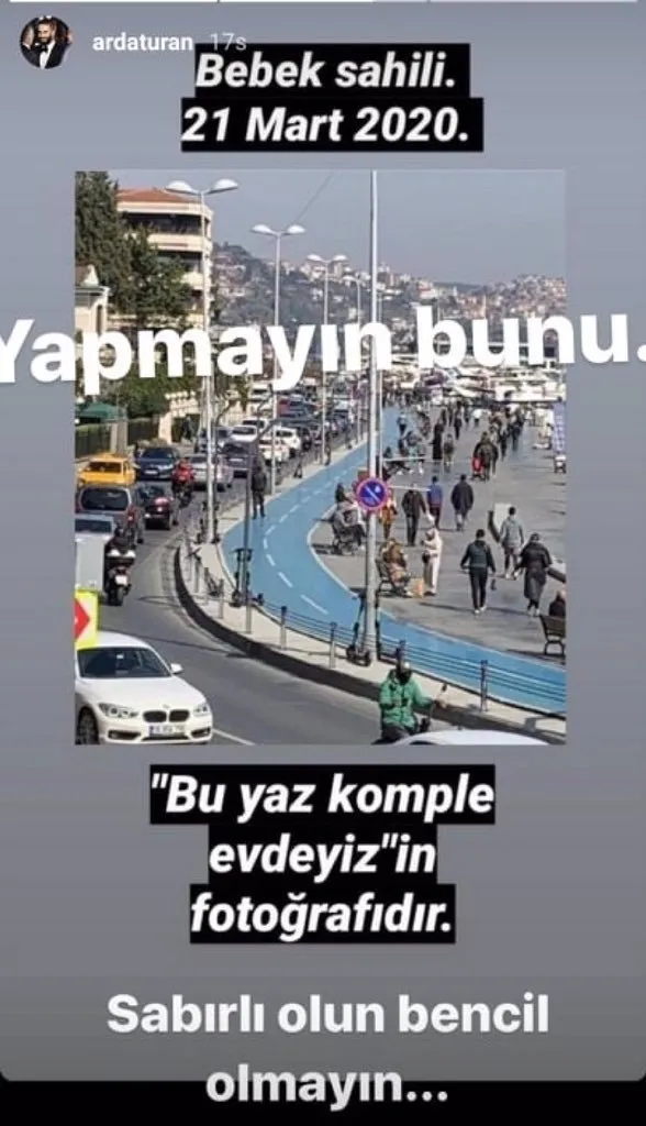 Arda Turan’dan corona virüsü isyanı: Bunu yapmayın