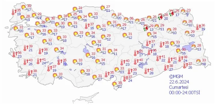 HAVA DURUMU | Bu illerde yaşayanlar dikkat: Çöl sıcakları kavuracak! Meteorolojiden 5 günlük harita - 12
