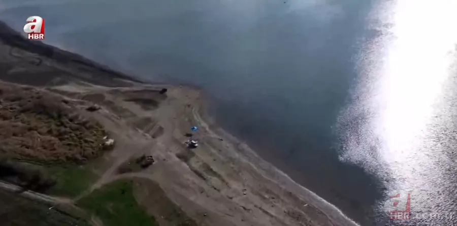 Terkos Gölü'nde kuraklığın acı bilançosu! Sular çekildi tekneler karaya oturdu 6