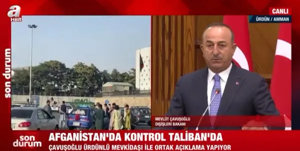 Son dakika: Dışişleri Bakanı Çavuşoğlu'ndan Afganistan açıklaması: Tüm taraflarla diyaloğu sürdürüyoruz - 2