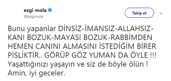 Ezgi Mola isyan etti!