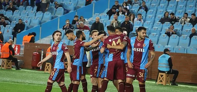 Trabzonspor’dan Fatih Karagümrük’e farklı tarife: 4-1 MAÇ SONUCU