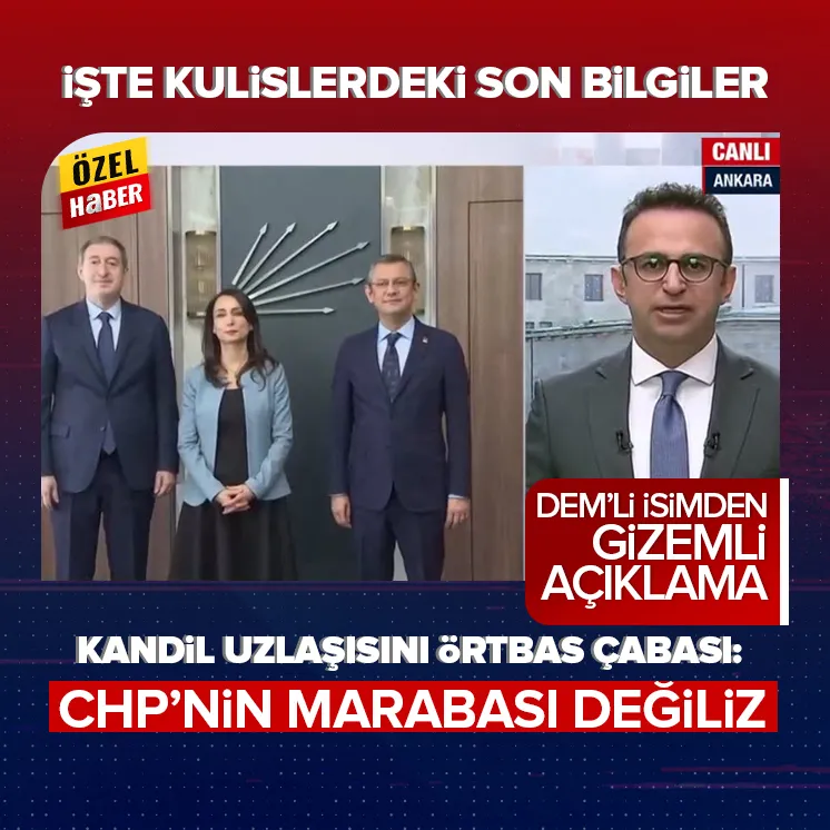 DEMli kaynak: CHPnin marabası değiliz