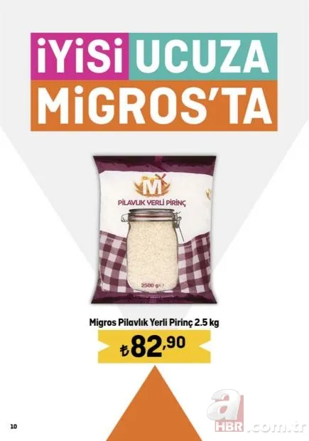 MİGROS 20 Aralık indirim kataloğu yayınladı! Migros’ta bütün piliç 58,90 TL, 5L sıvı yağ 164,90 TL, 2,5 kg pilavlık pirinç 82,90 TL… 4