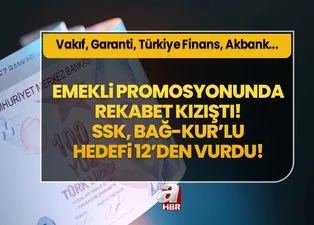 Emekli promosyonunda 12.500 TL’lik mart kıyağı: Vakıf, Garanti, Türkiye Finans, Akbank... SSK, Bağ-Kur, 4C’li hedefi 12’den vurdu!