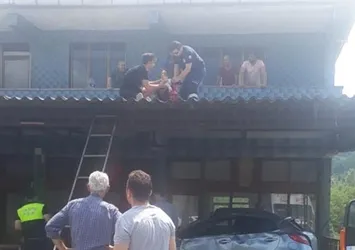 Zonguldak'ta akılalmaz kaza!