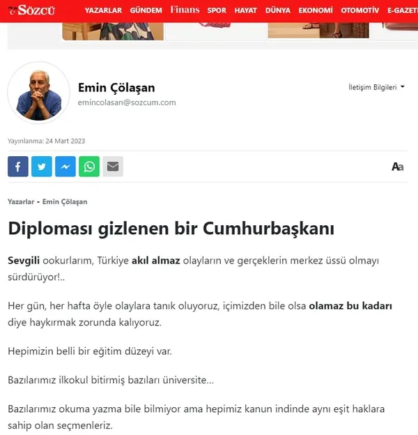 1679691457860.jpg "Başkan Erdoğan'ın diploması yok" yalanı muhalefetin elinde patladı! CHP medyasına yanıt Marmara Üniversitesi'nden geldi - 3