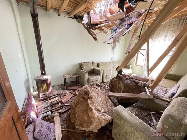 Adıyaman’da depremin boyutu bir kez daha gözler önünde: Daha önce böyle bir şey görmedik | Devasa kayalar evleri yıktı