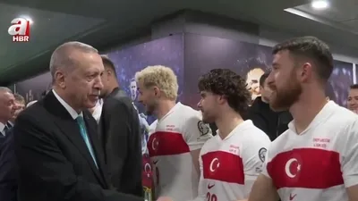 Başkan Erdoğan’dan A Milli Takıma tebrik