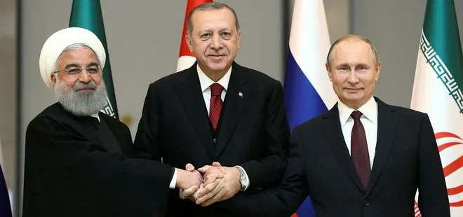 Erdoğan, Putin ve Ruhani’den 3’lü zirve