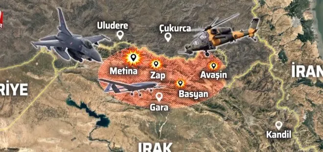 Son dakika: Komandolar Kuzey Irak’ta! PKK’ya sınır ötesinde darbe! İşte bölgeden sıcak görüntüler