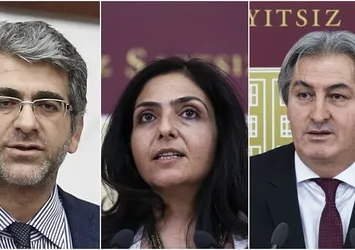 HDP'li 3 vekil hakkında fezleke