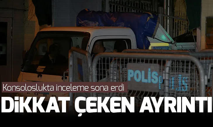 Cemal Kaşıkçı incelemesi sona erdi! Dikkat çeken ayrıntı