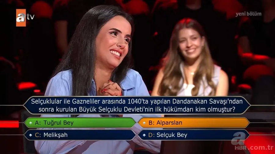 Kim Milyoner Olmak İster'de Büyük Selçuklu Devleti sorusu 5