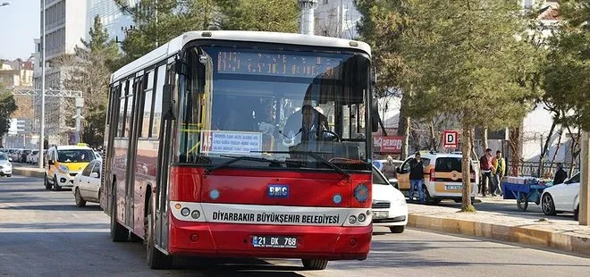 Diyarbakır’da toplu taşıma araçlarında ücretsiz ulaşım