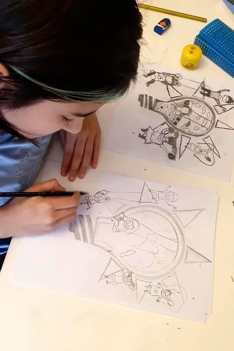 Başkan Erdoğan Simay Özen ile buluştu! 23 Nisan’da çizdiği AK Parti logosuyla beğeni toplamıştı