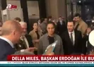 Della Miles, Başkan Erdoğan ile buluştu