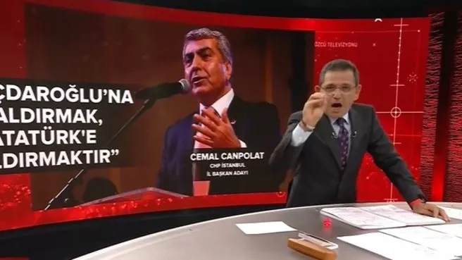 Fatih Portakal ile CHP'li Cemal Canpolat canlı yayında kapıştı! Telefonu suratına kapattı...