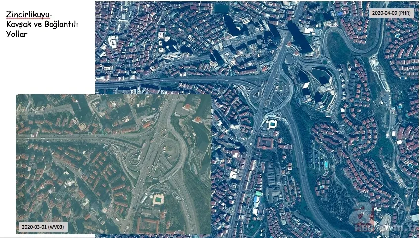 Türkiye'nin koronavirüs sonrası (Kovid-19) boş kalan meydanları uzaydan görüntülendi 18