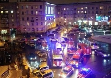 Rusya'da patlama meydana geldi