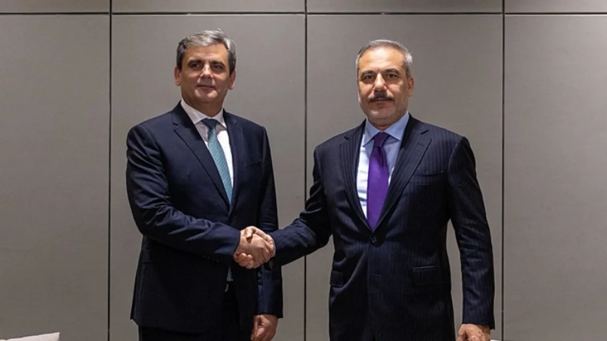 Dışişleri Bakanı Hakan Fidan, Karadağlı mevkidaşı İbrahimovic ile görüştü