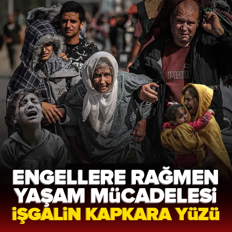 Engellere rağmen yaşama tutunma savaşı...