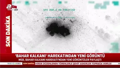 Bahar Kalkanı Harekatı’nda hedefler böyle vuruldu
