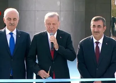 Açılışını Başkan Erdoğan yaptı