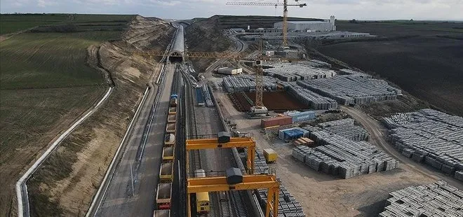 Çerkezköy-Kapıkule hızlı tren hattının yüzde 50’si tamamlandı
