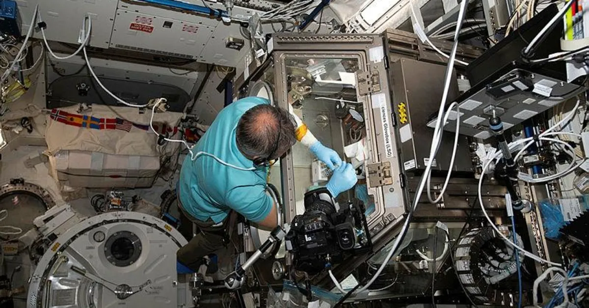 Türk Astronot Gezeravcı'dan ''CRİSPR' deneyi
