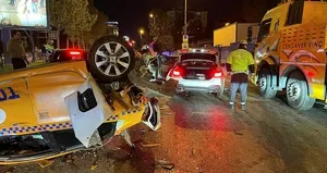 Kazaya neden oldu kaçtı!