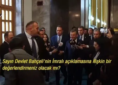 Özgür Özel’in İmralı sessizliği!