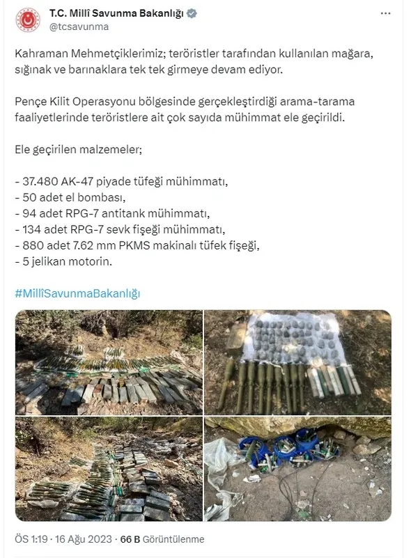 msb-pence-kilit-operasyonu-bolgesinde-cok-sayida-muhimmat-ele-gecirildi-1692197183401.jpg MSB: Pençe-Kilit Operasyonu bölgesinde çok sayıda mühimmat ele geçirildi - 1