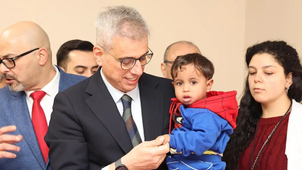 Bakan Memişoğlu Kahire'deki Filistinli hastaları unutmadı