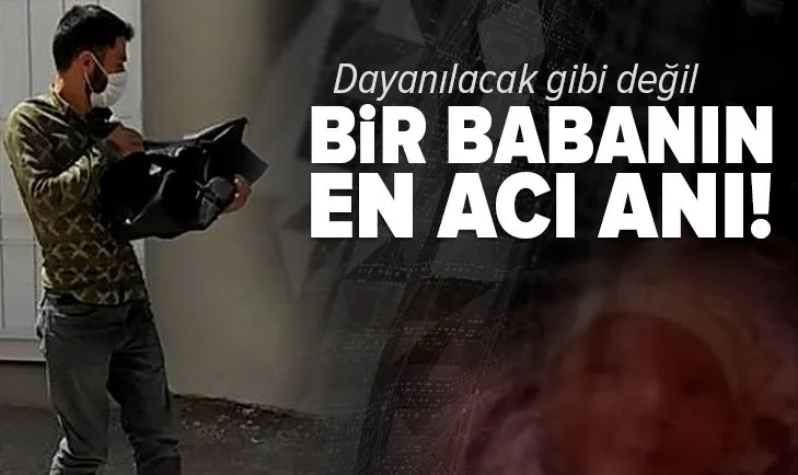 Gaziantep’te havale geçirip ölen bebeğini kucağında taşıyan baba yürekleri dağladı!