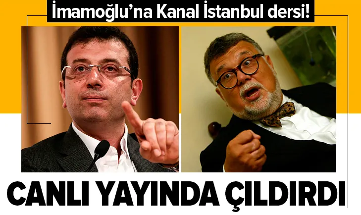 Ekrem İmamoğluna Kanal İstanbul dersi!