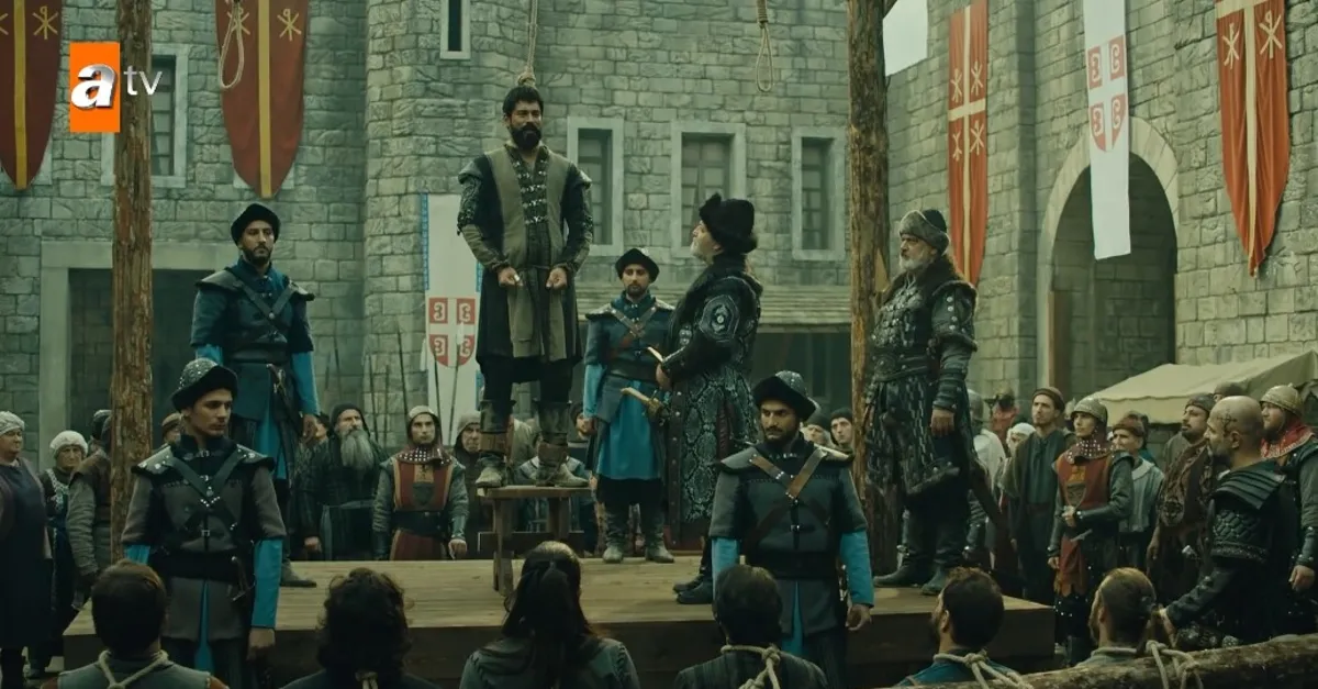 Kuruluş Osman'a damga vuran an! Osman Bey darağacında dimdik durdu! “Hak yolda şahadet şerbeti içmeyi yeğleriz”