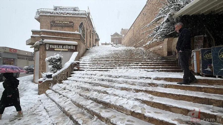 Yurttan kar manzaraları! Kartpostallık görüntüler oluştu 6