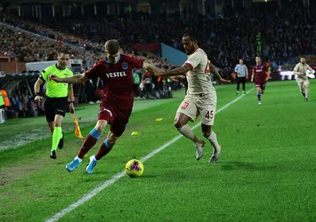 Trabzonspor ve Galatasaray 1-1 berabere kaldı