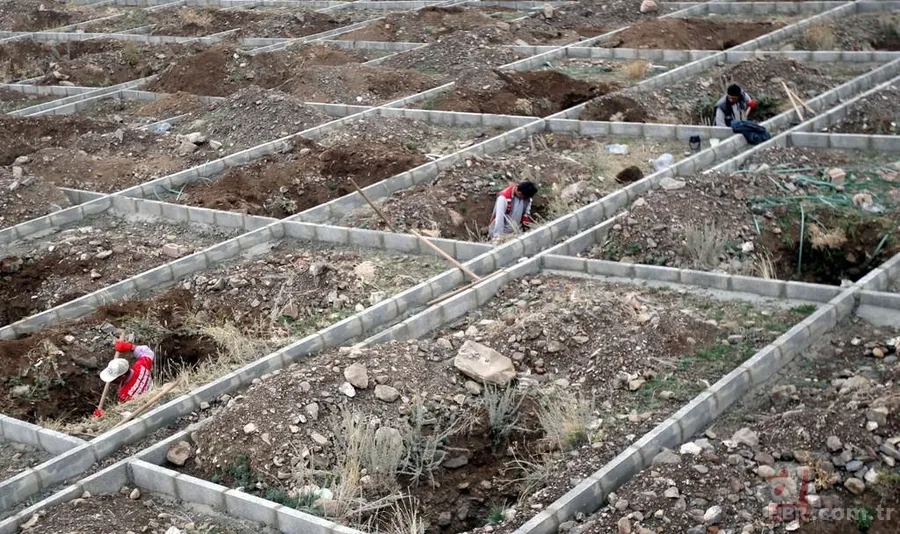 Erzurum'da bin kişilik mezar yeri açtılar 14