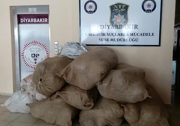 Diyarbakır'da 416 kilogram esrar ele geçirildi