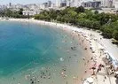 İstanbullular Caddebostan Plajı’na akın etti