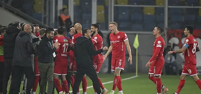 Antalyaspor’dan farklı tarife! Ankaragücü 0-4 Antalyaspor MAÇ SONUCU