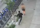 Genç kadına dehşeti yaşattı! Sokak ortasında saldırdı